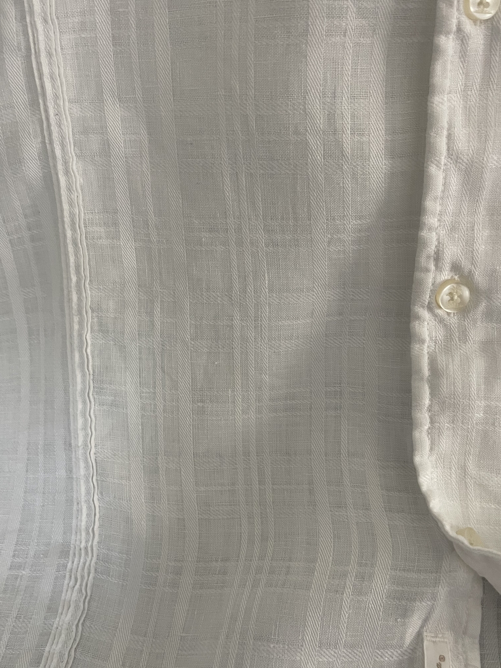 Tommy Bahama White 100% Linen Camp Shirt Mens XXL Short Sleeve Button Up - Picture 3 of 10